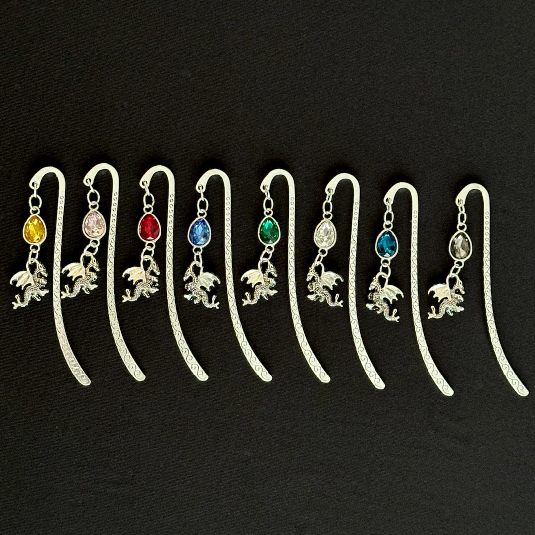 Embellished Bookmark - Dragon Book Hook