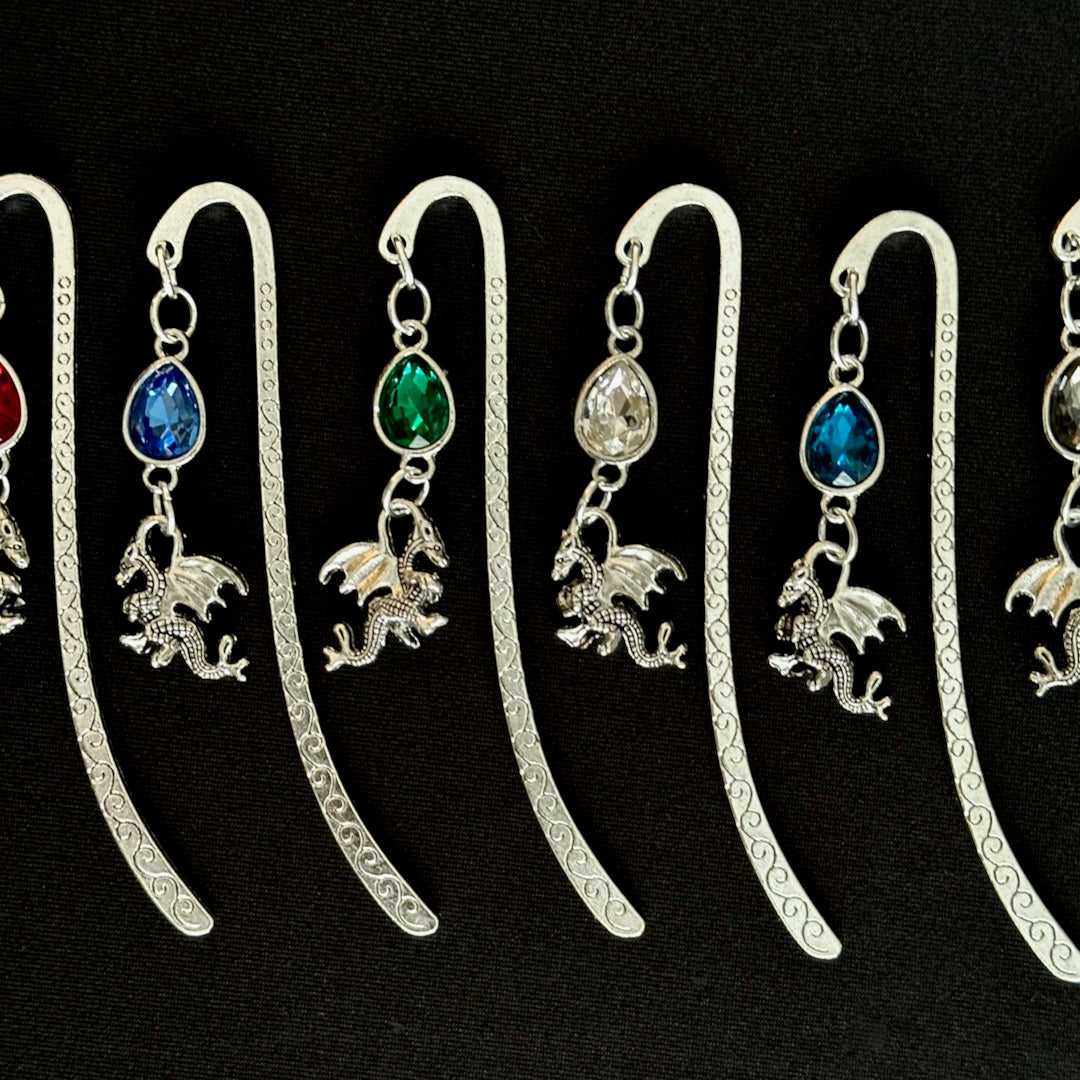 Embellished Bookmark - Dragon Book Hook
