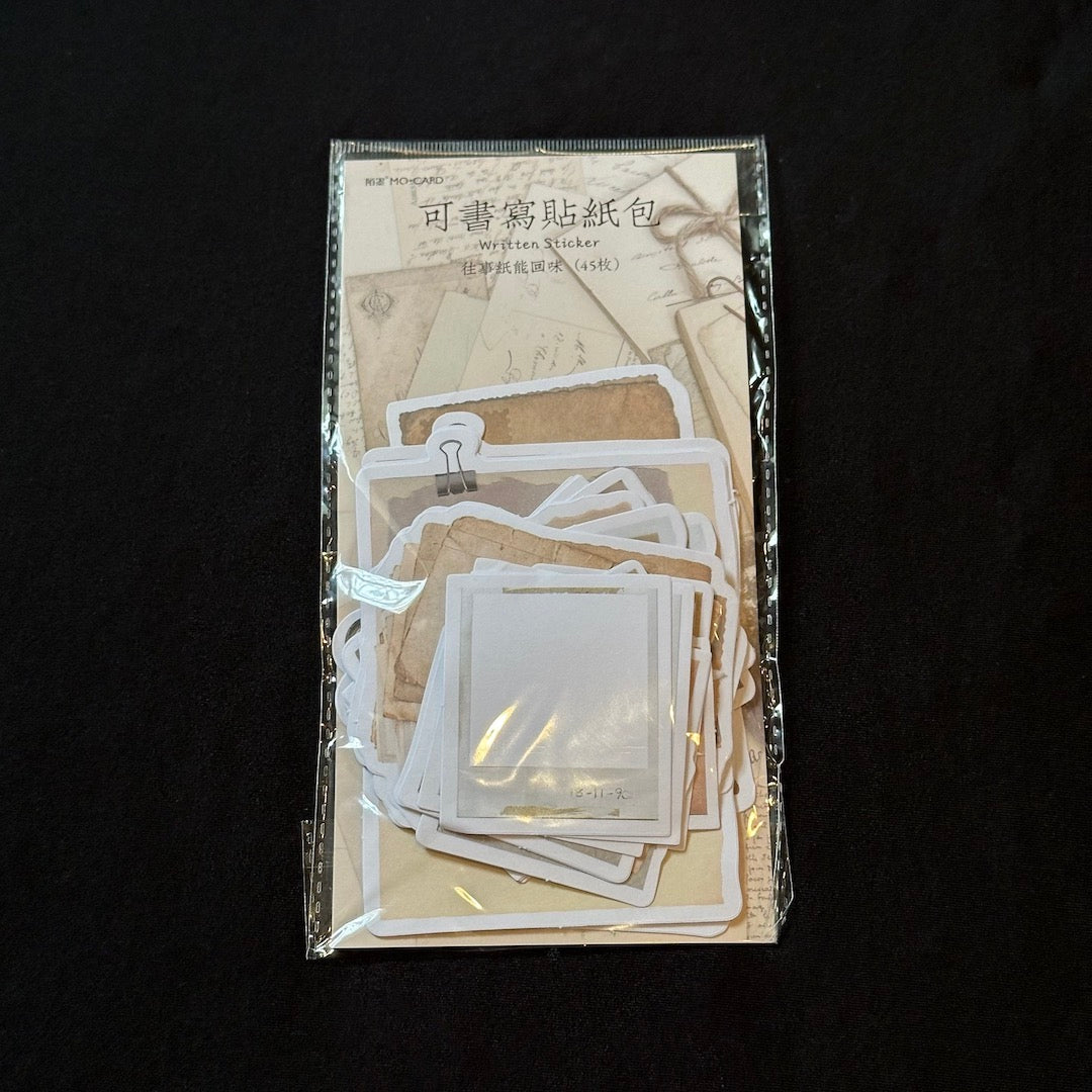 Specimen Labels - Antique-Style Stickers - Oddment