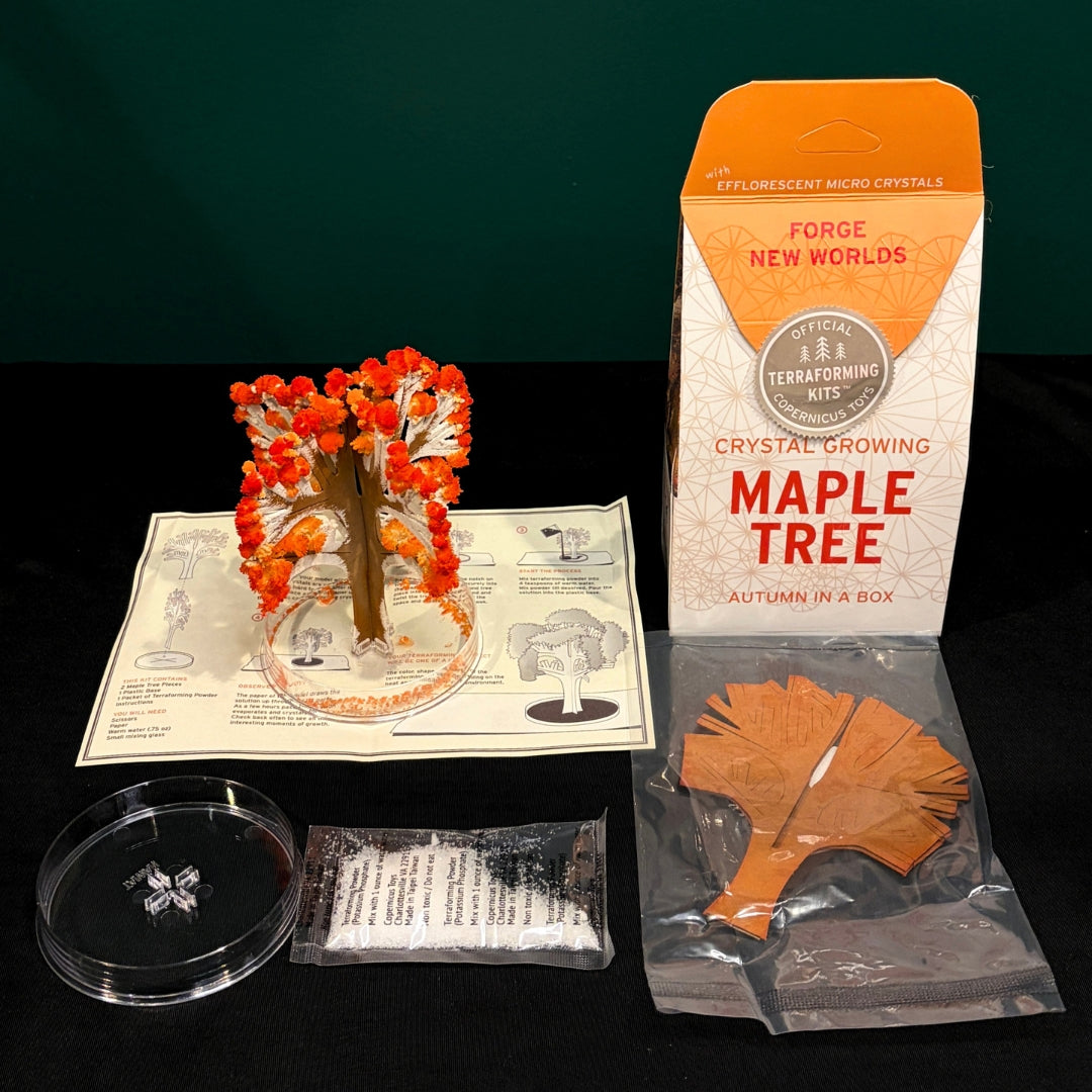 Flame-Colored Maple Tree - Crystal-Growing Kit