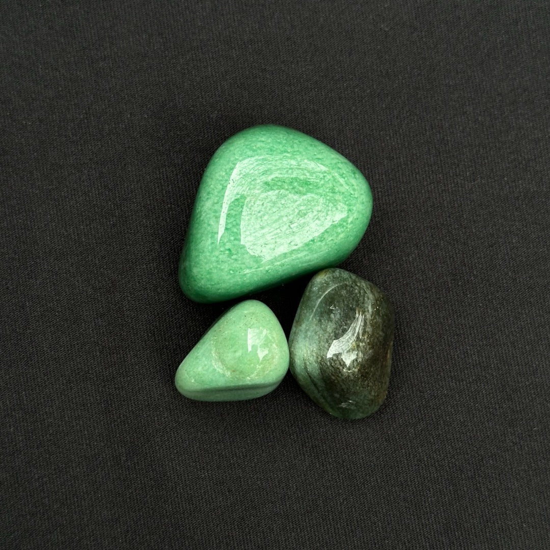 Stone of Opportunity - Tumbled Green Aventurine