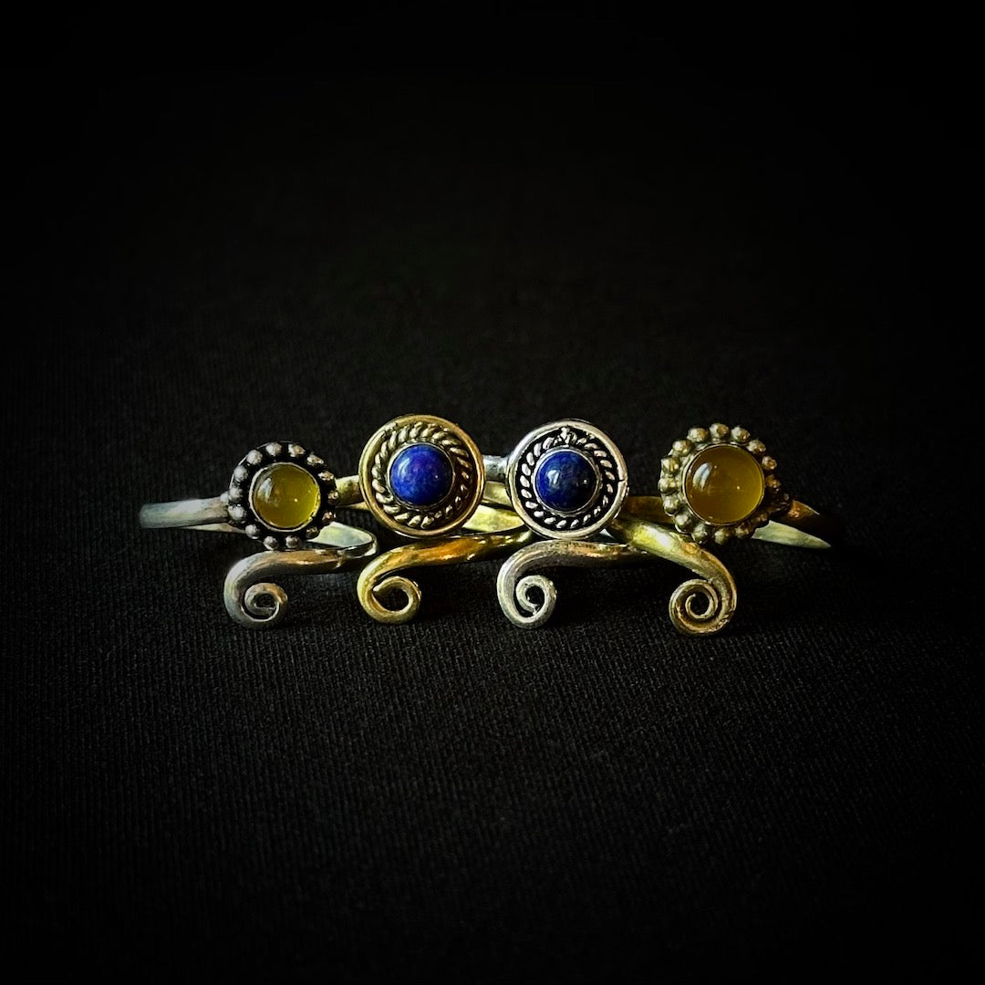 Nurturing Ring - Handmade Ring with Gemstone