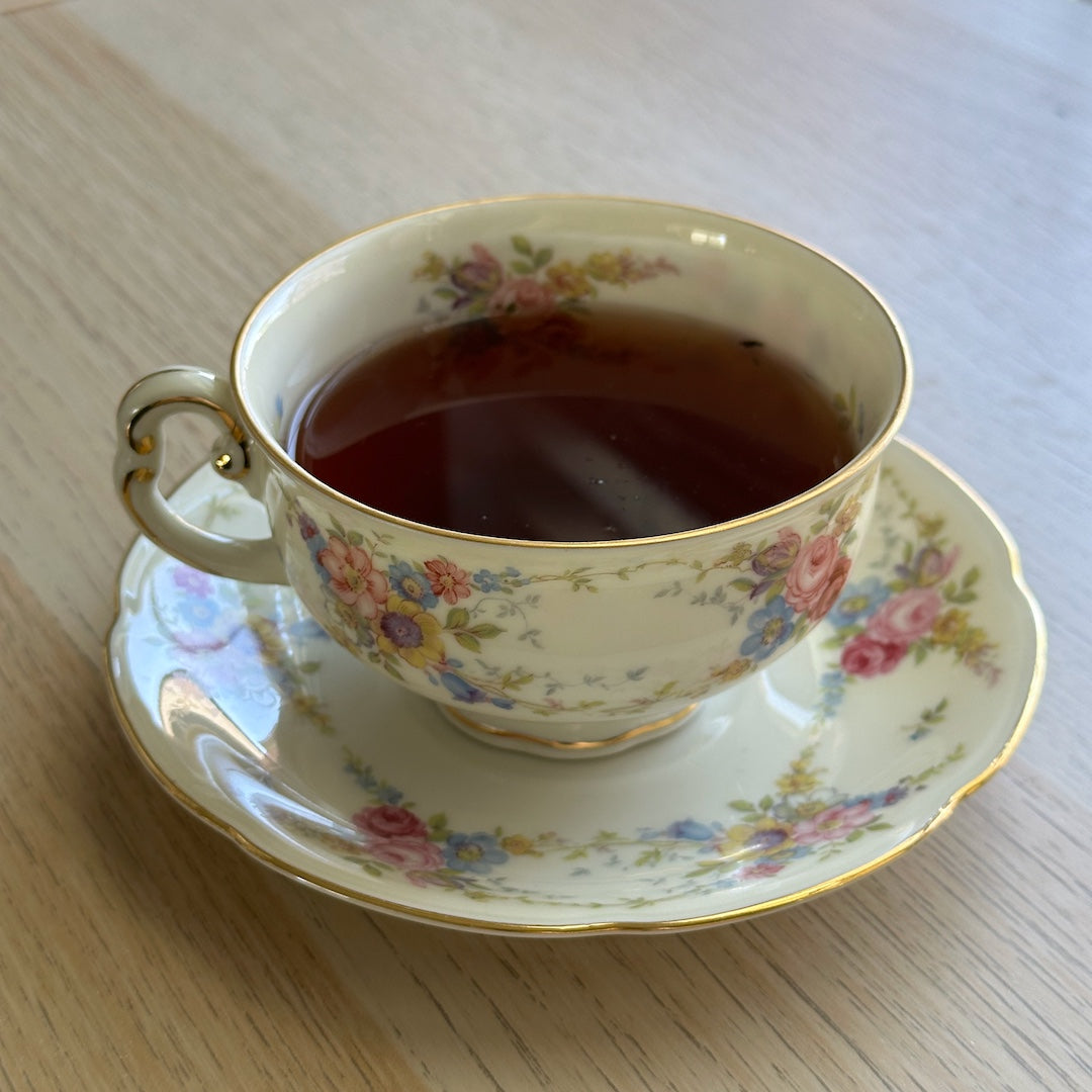 Mint and Hibiscus Tisane - Herbal Tea