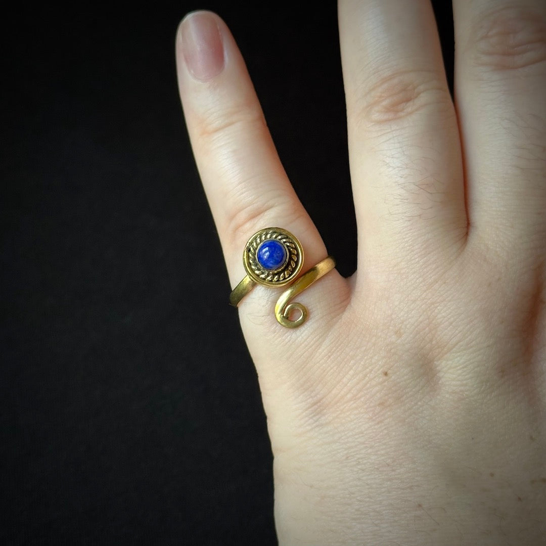 Nurturing Ring - Handmade Ring with Gemstone