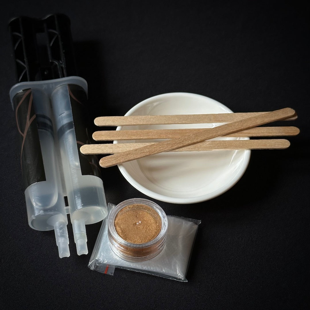 Golden Joinery Kit - Food-Safe Kintsugi Repair Supplies
