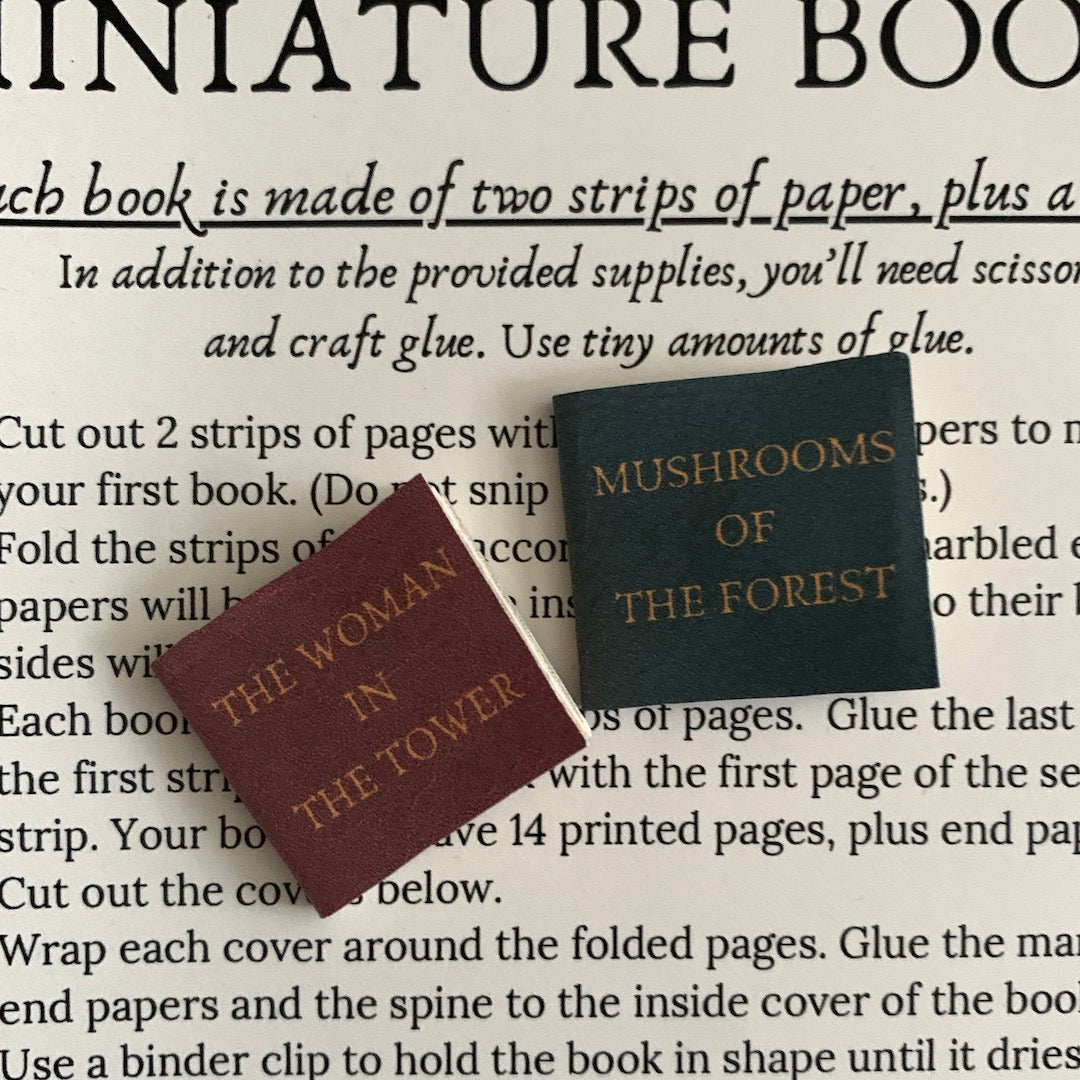 Miniature Readable Books Kit - Digital Download