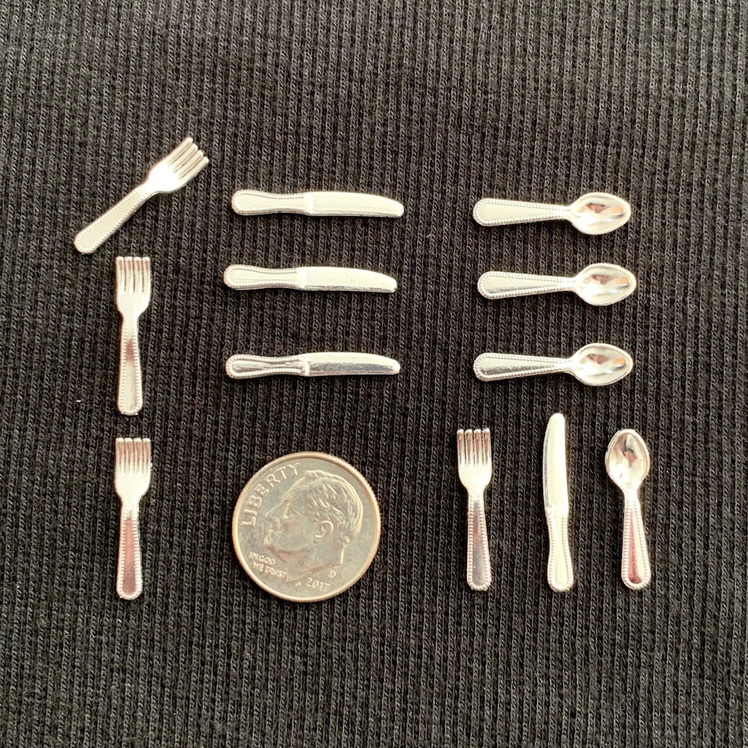 Miniature Flatware - Mouse-Sized Silverware