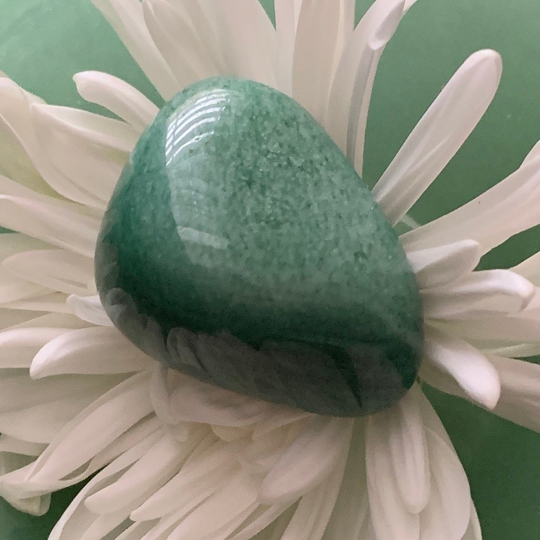 Stone of Opportunity - Tumbled Green Aventurine