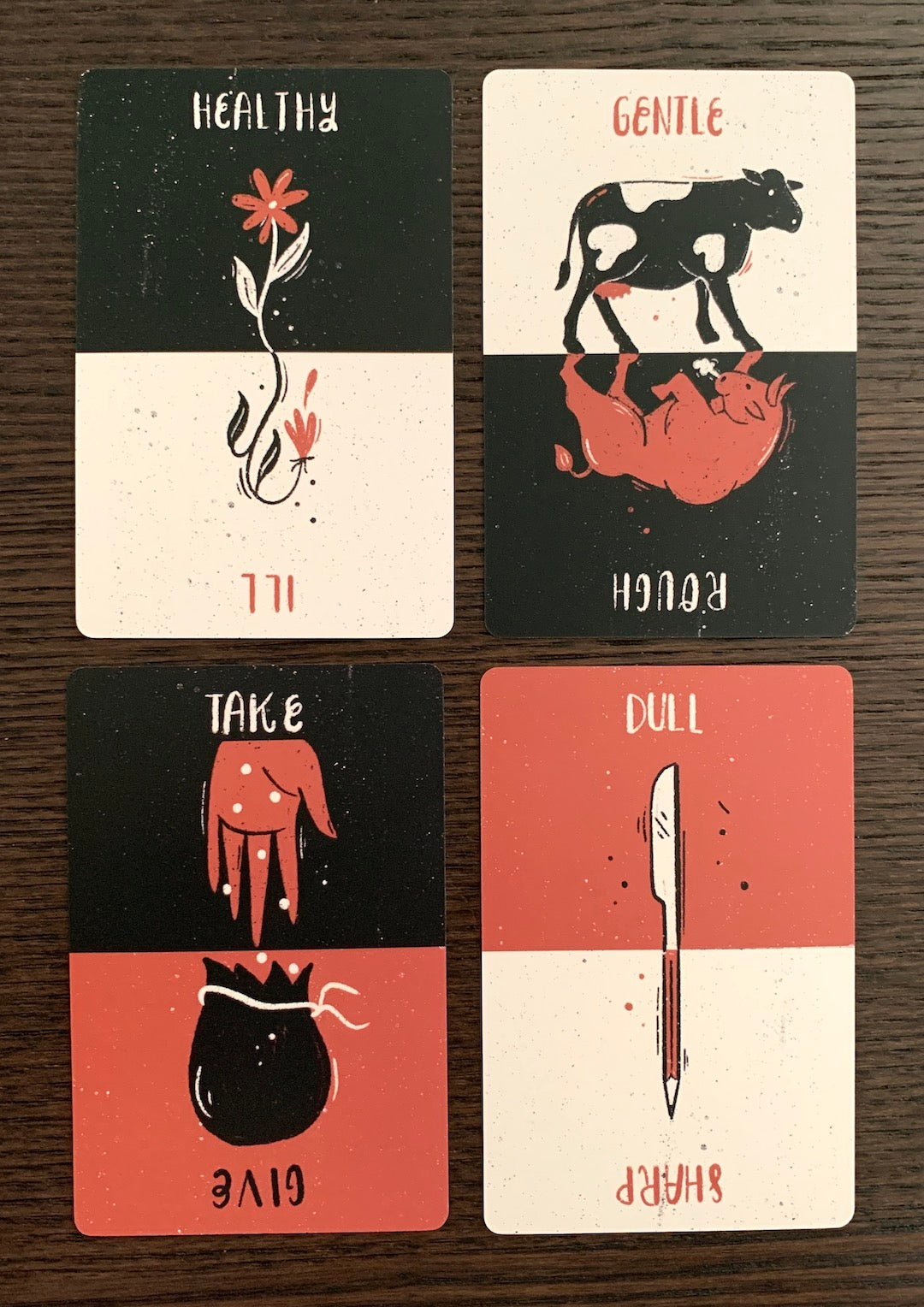 Mini Divi Opposites - Oracle Deck