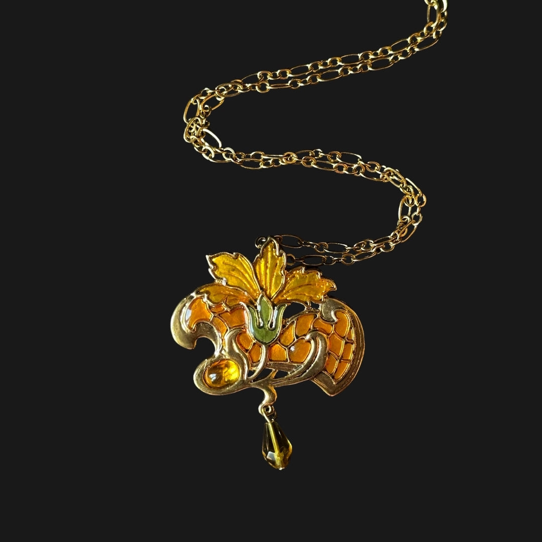 Art Nouveau Marigold Jewelry