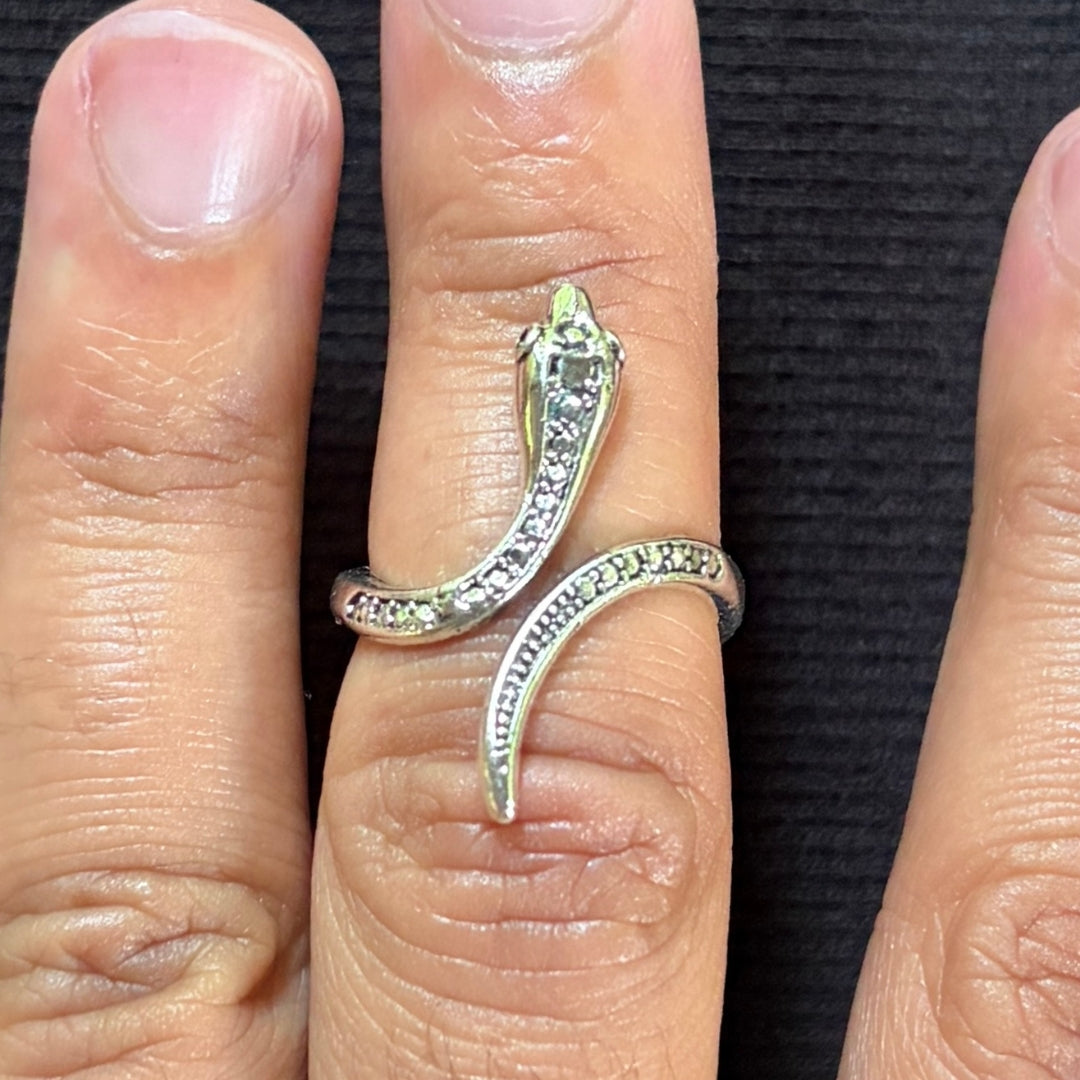 Amplifying Spell - Adjustable Snake Ring