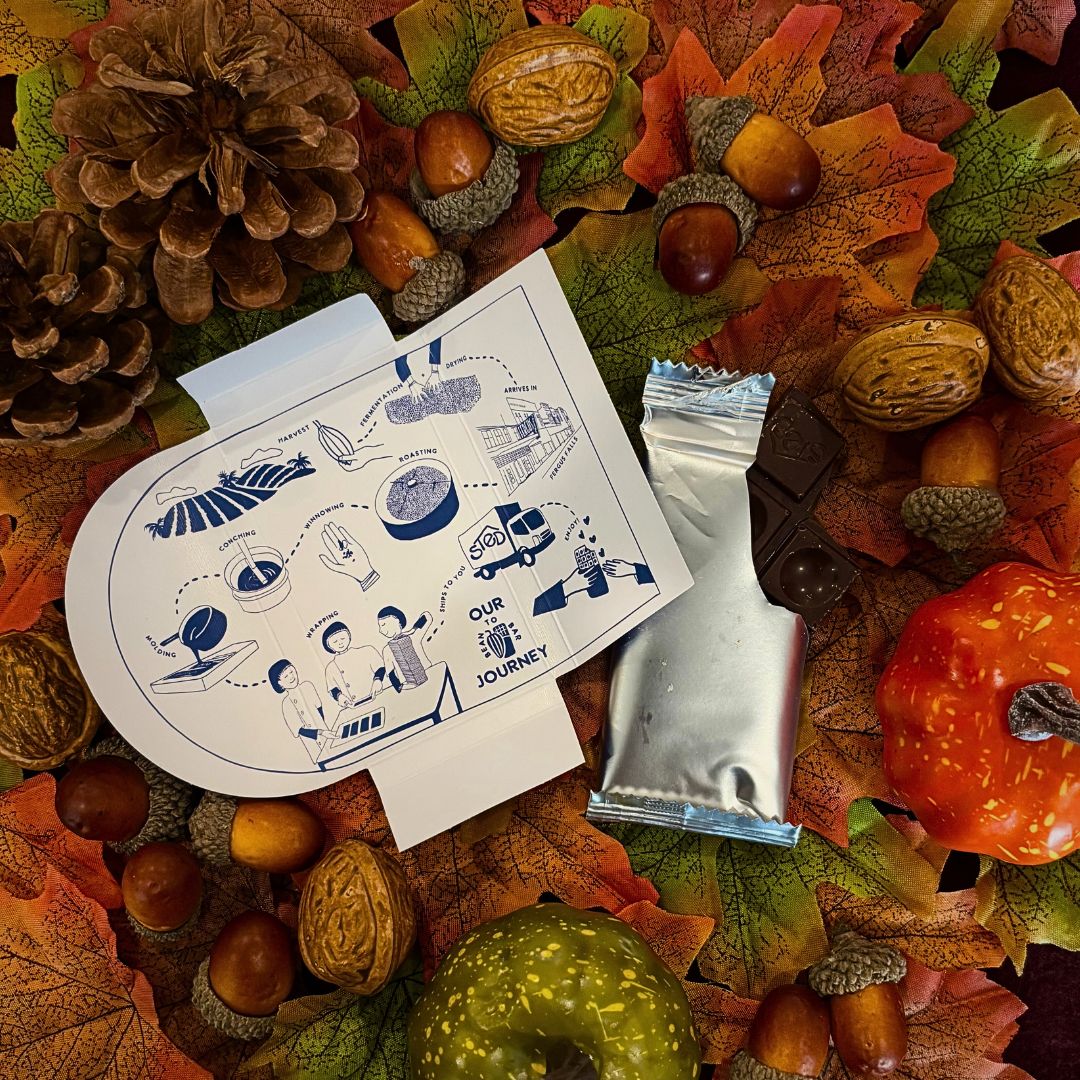 Break Time in the Library - Spiced Chocolate Bar