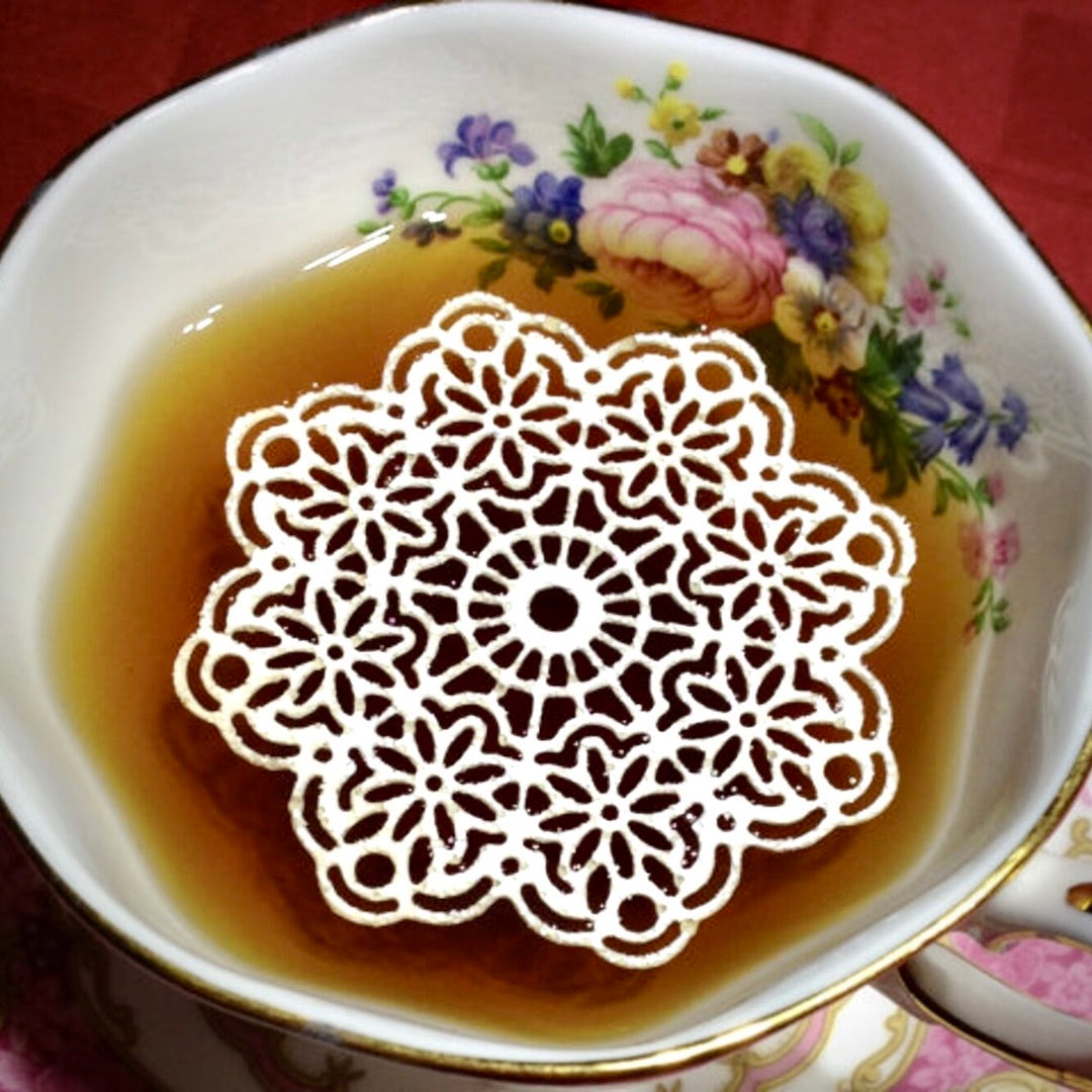 Sugar Doilies - Edible Lace for Drinks and Cakes