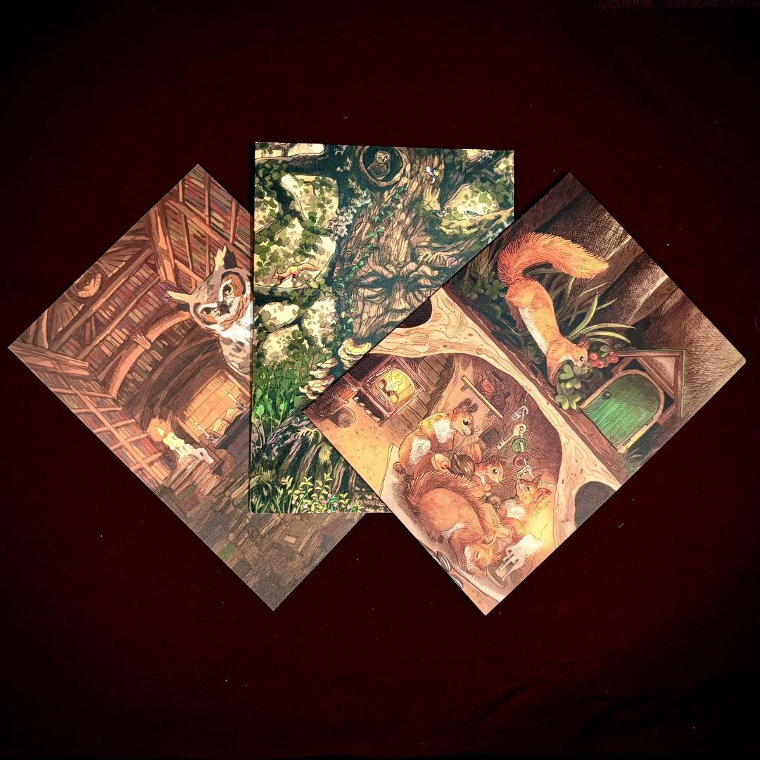 Woodland Notes - Illustrated Greeting Cards