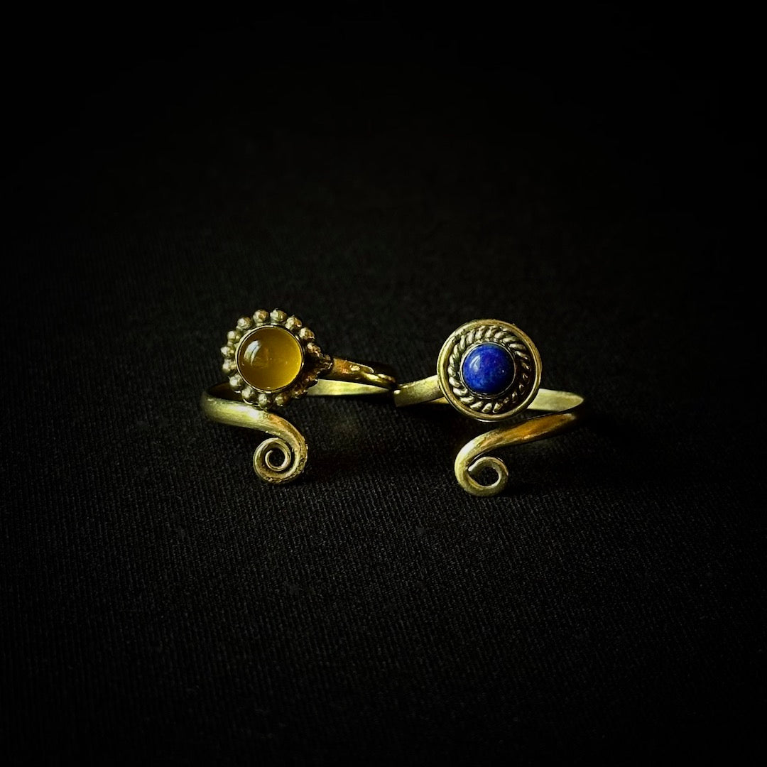 Nurturing Ring - Handmade Ring with Gemstone