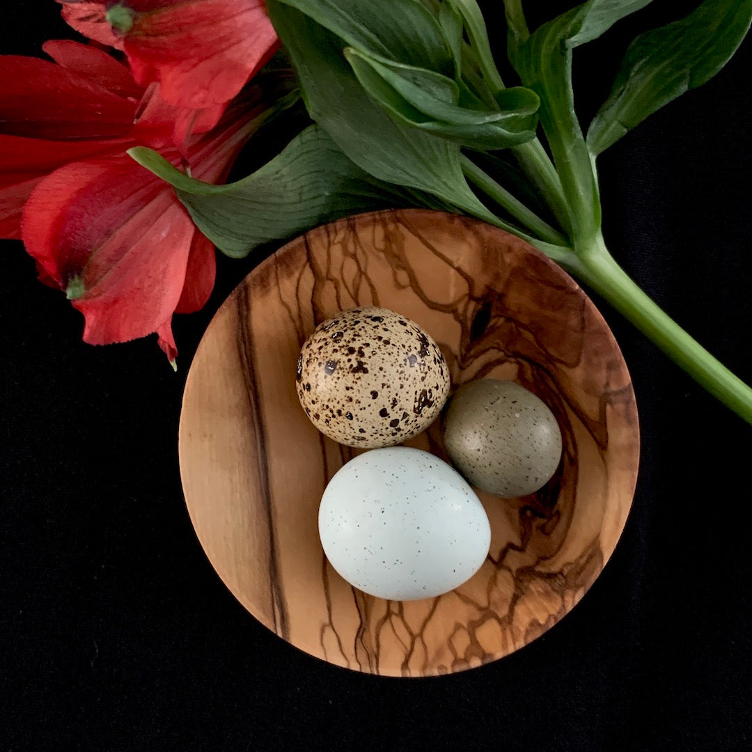 Rough-Hewn Bowl - Olive Wood Dish