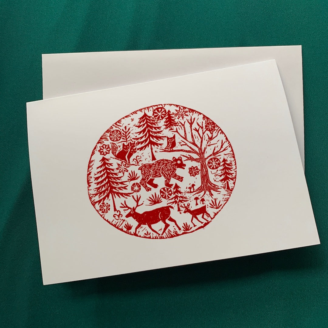 Yule Cards - Set of 4