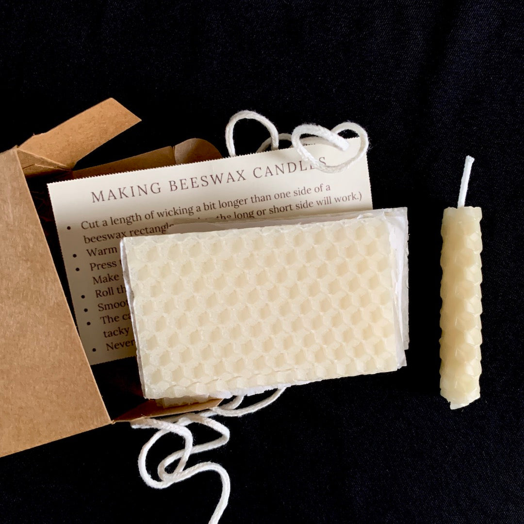 Tiny Candle Supplies - Rolled Beeswax Candle Kit