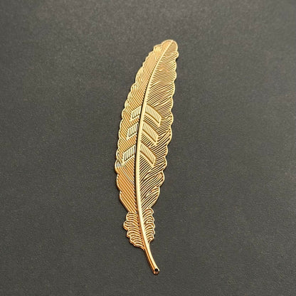 Floating Feather - Metallic Bookmark