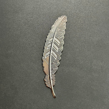 Floating Feather - Metallic Bookmark