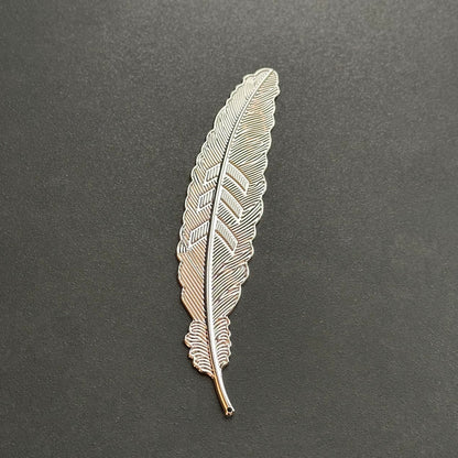 Floating Feather - Metallic Bookmark