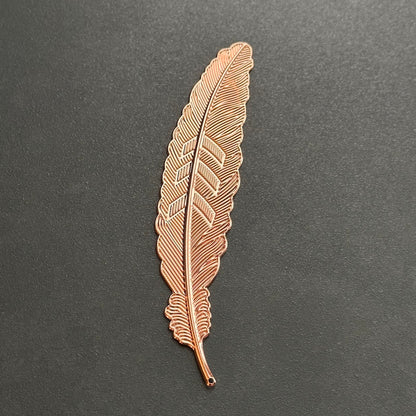 Floating Feather - Metallic Bookmark