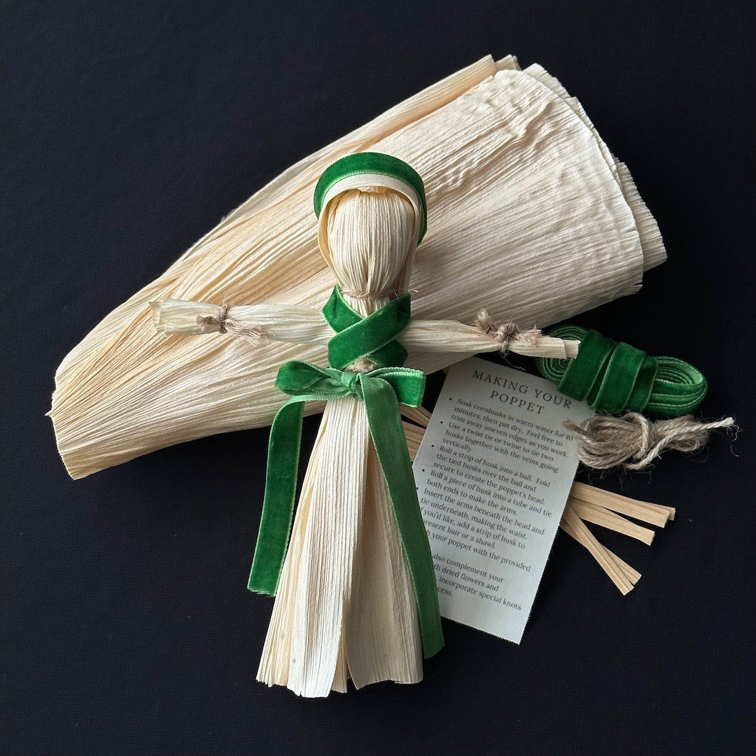 Poppet Supplies - Corn Husk Doll Kit