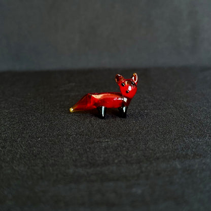 Glass Fox - Tiny Figurine
