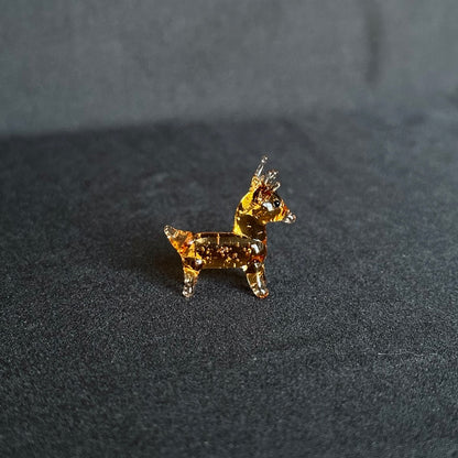 Glass Deer - Tiny Figurine