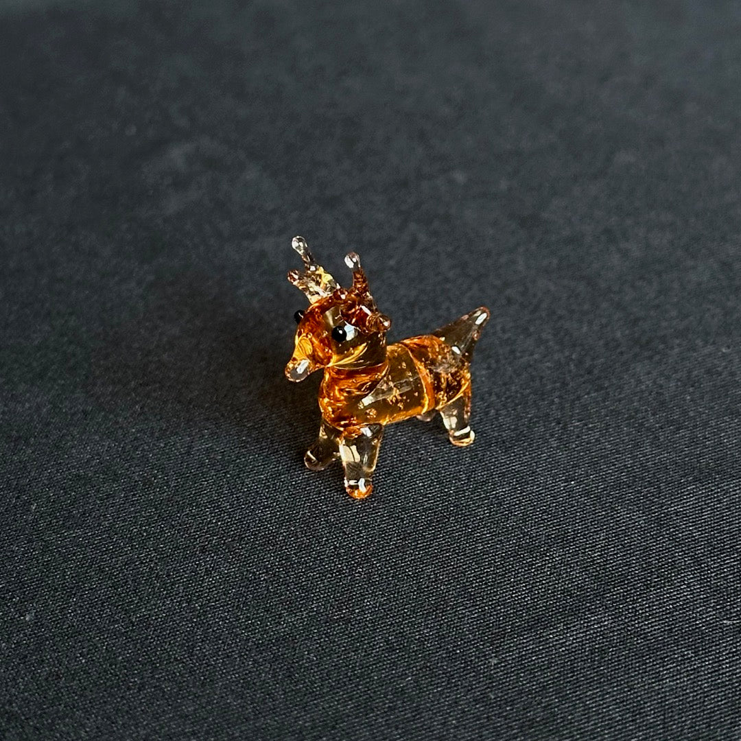 Glass Deer - Tiny Figurine