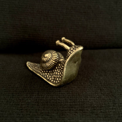 Mushroom Gardener - Brass Snail