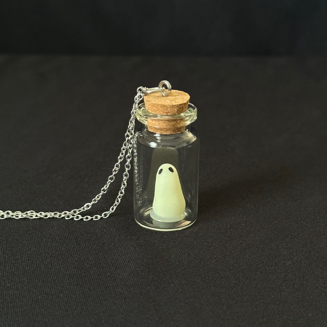 Ghost in a Jar Charm - Oddment