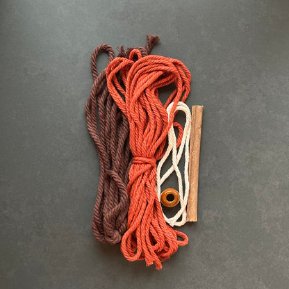 Collection of Cords - Robin Feather Macrame Kit