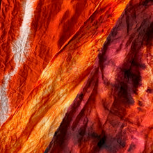 Load image into Gallery viewer, Flame-Colored Leaves - Silk Scarf Dyeing Kit
