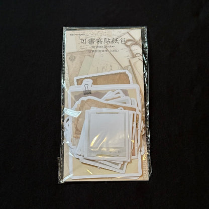 Specimen Labels - Antique-Style Stickers - Oddment