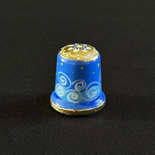 Load image into Gallery viewer, Swan Princess Thimble - Hand-Painted Wooden Fairy Tale Thimble
