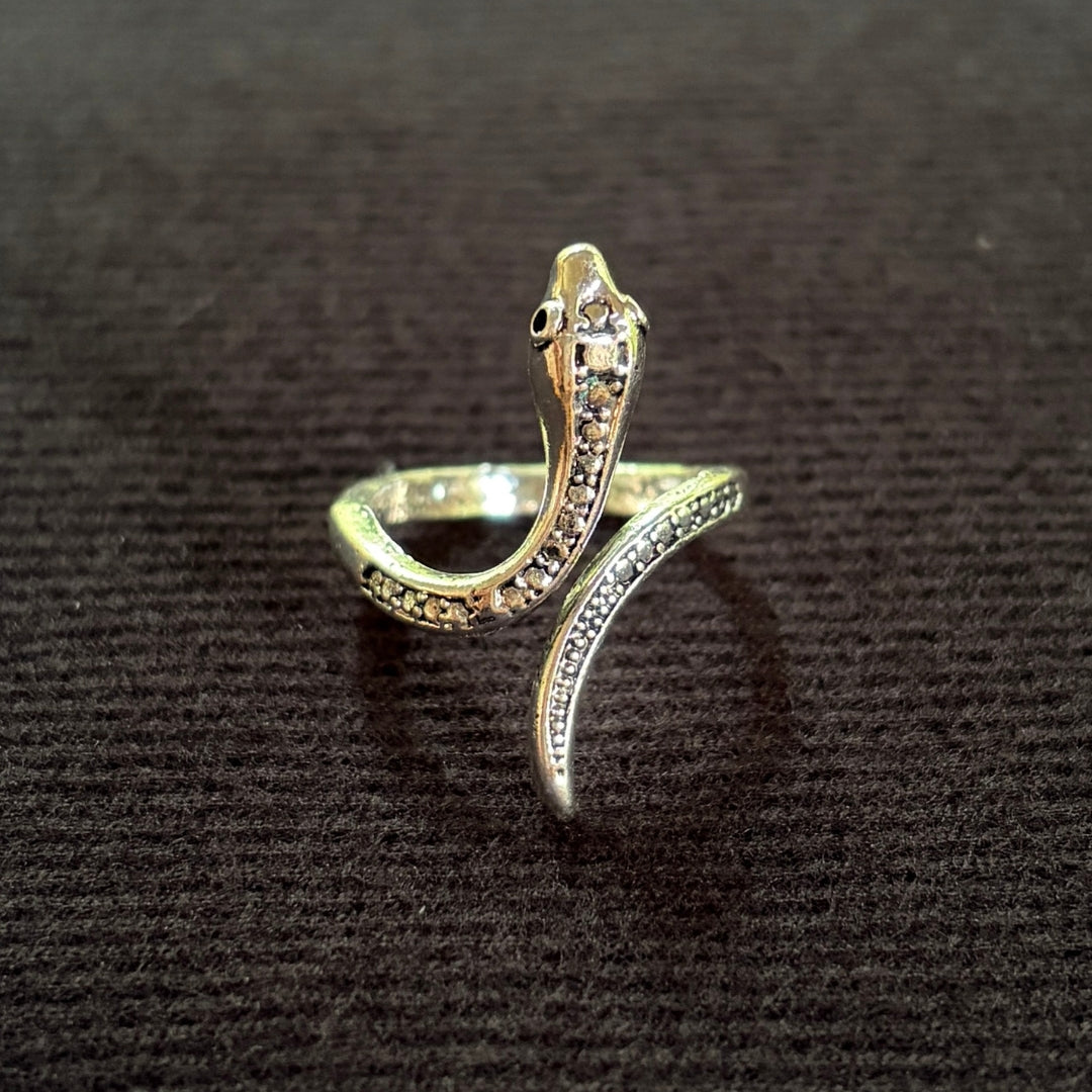 Amplifying Spell - Adjustable Snake Ring