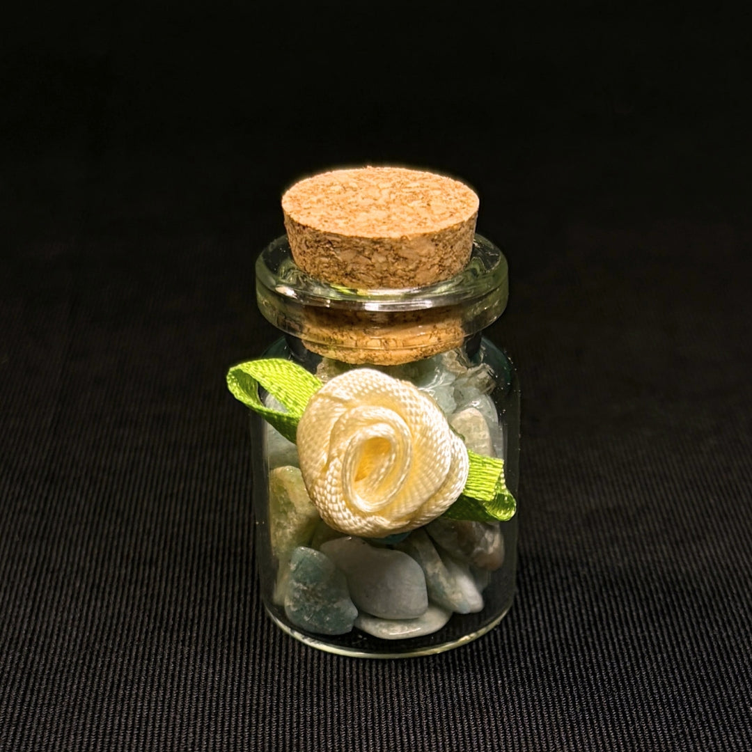 Calming Stones - Jar of Amazonite Chips