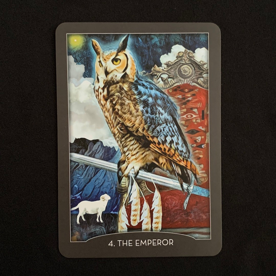 Guardian of the Night Tarot - Nocturnal Animal Deck