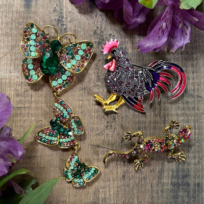 Bejeweled Brooch - Oddment