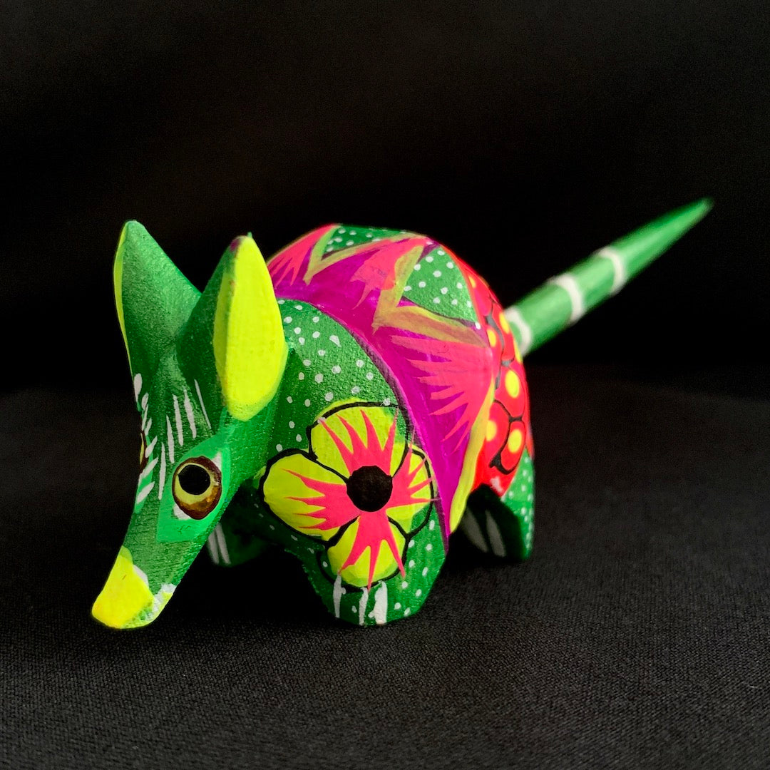 Benevolent Beast - Handmade Armadillo Alebrije