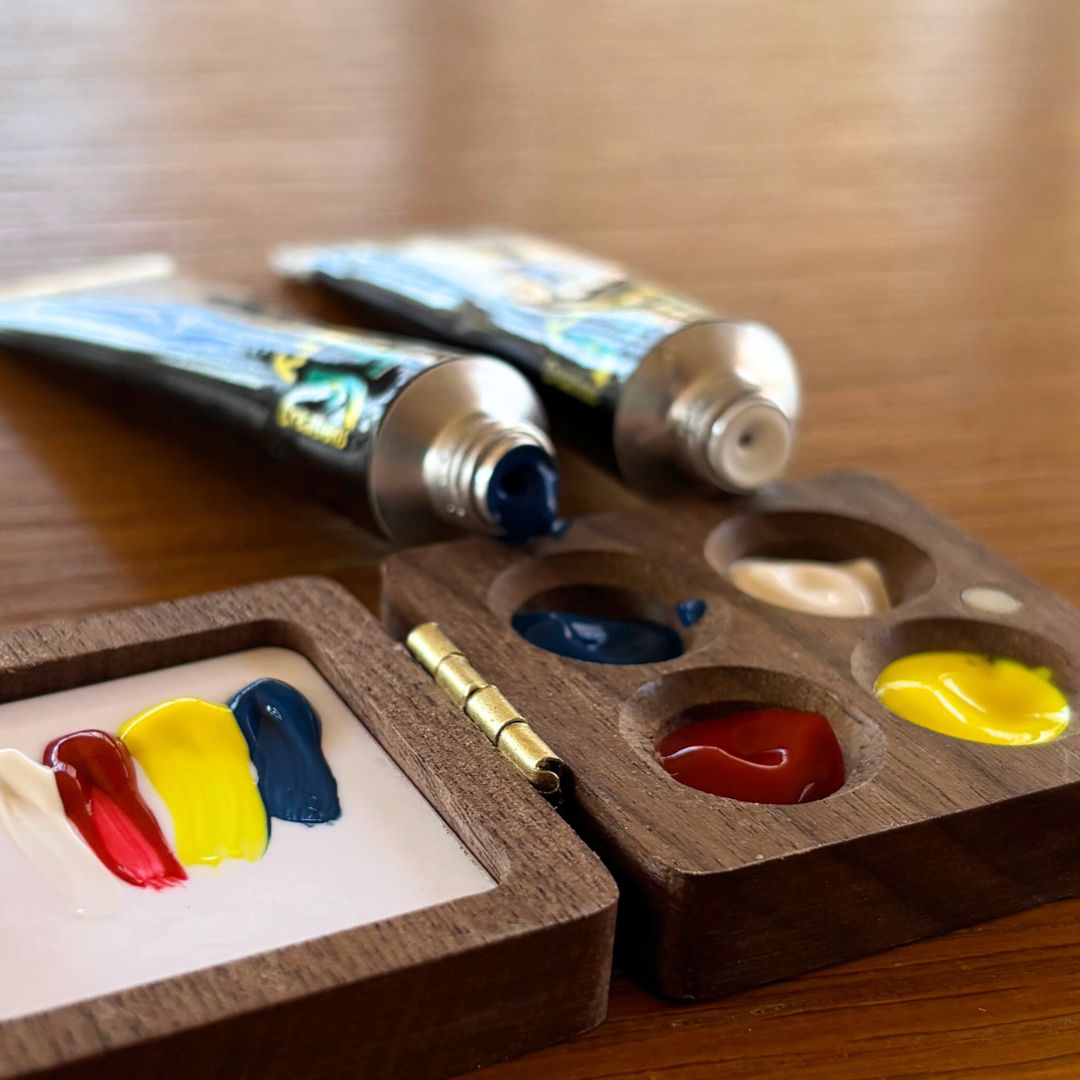 Tools of a Wandering Painter - Watercolor Palette and Paints