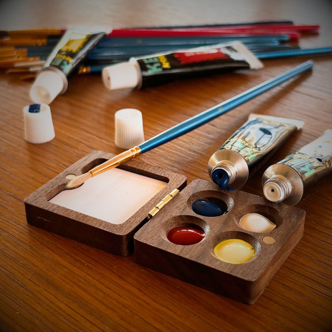 Tools of a Wandering Painter - Watercolor Palette and Paints