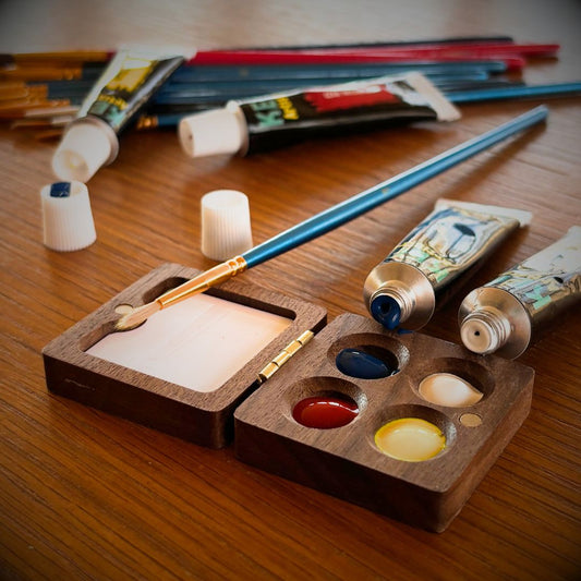 Tools of a Wandering Painter - Watercolor Palette and Paints