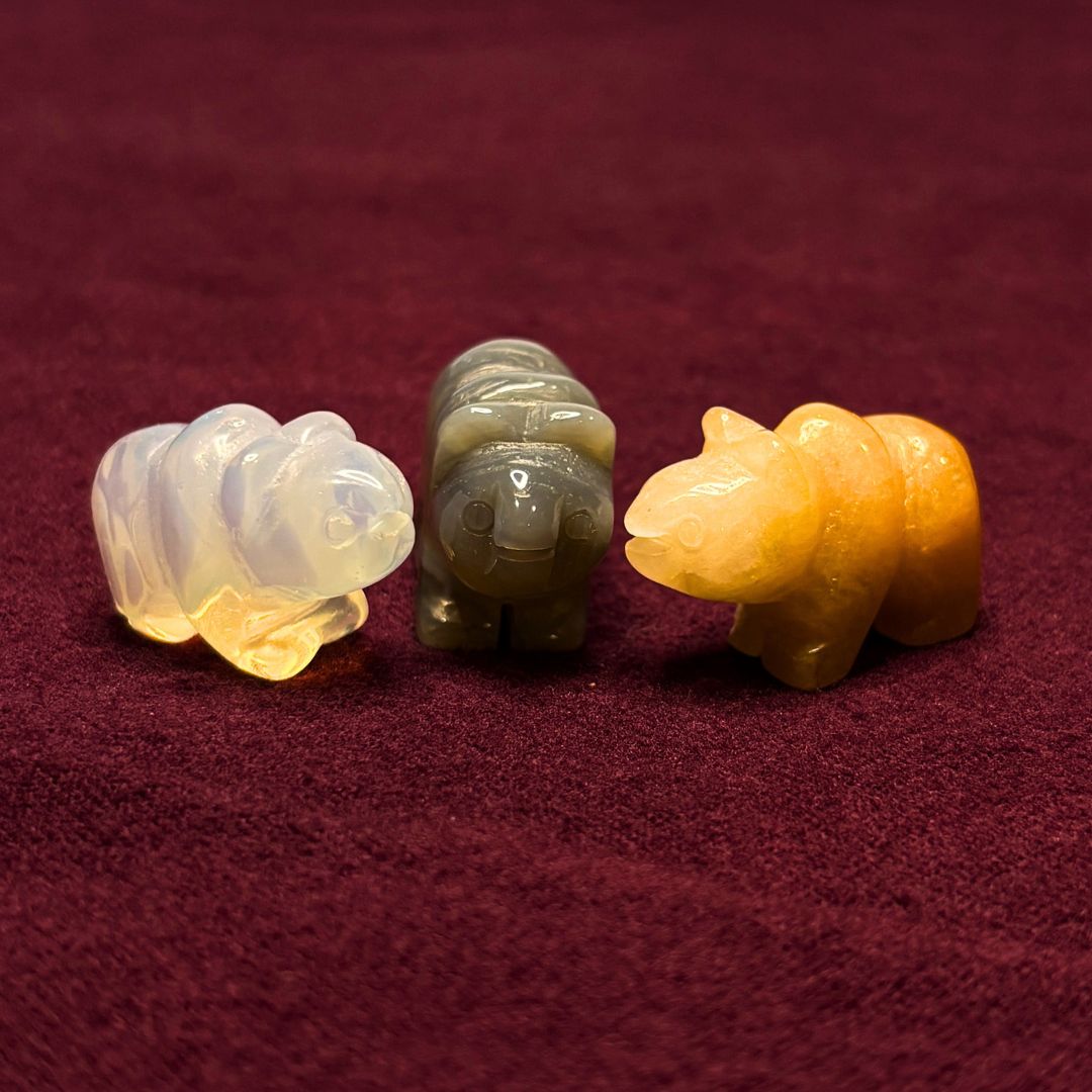 Figure of a Bear – Carved Stone Sculpture