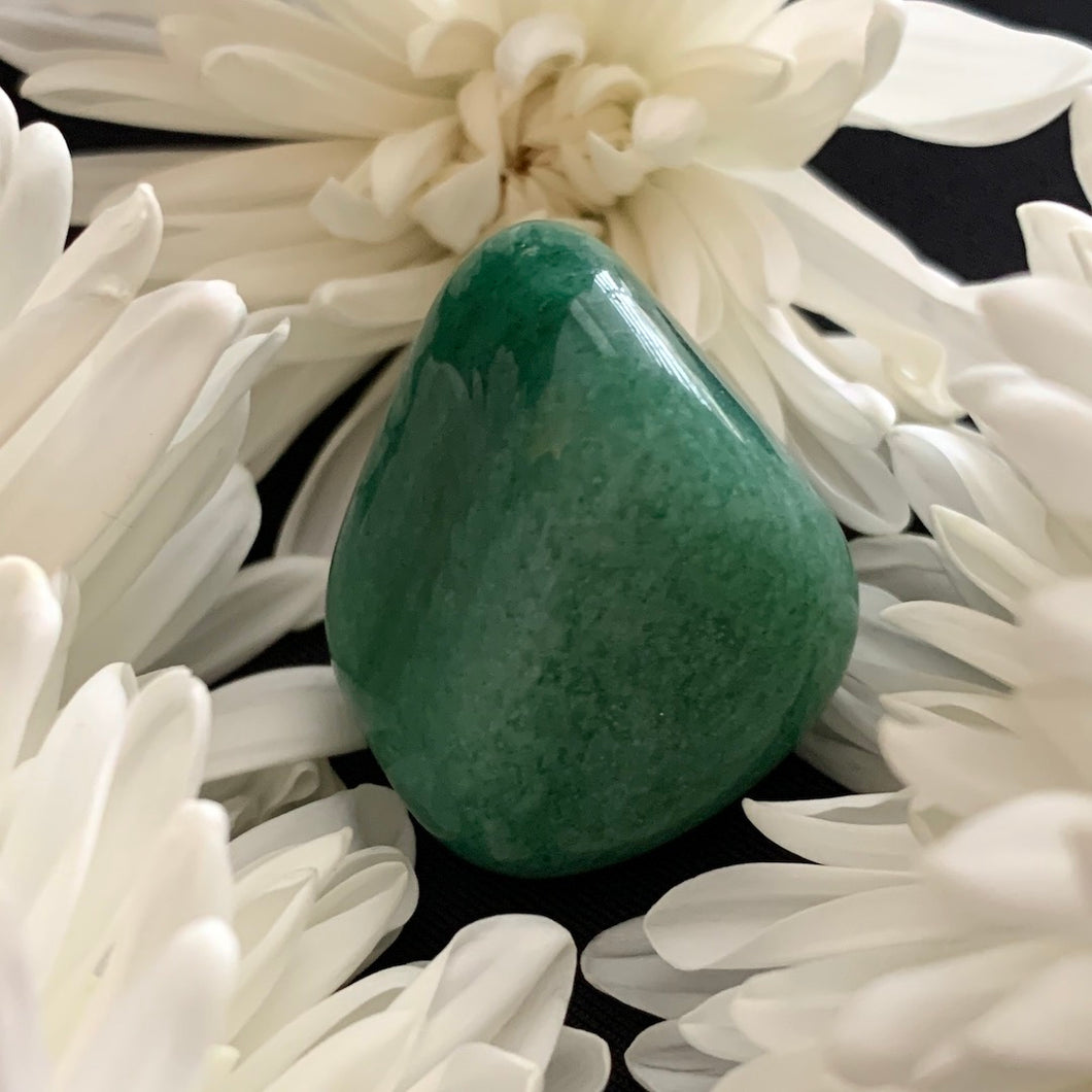Stone of Opportunity - Tumbled Green Aventurine