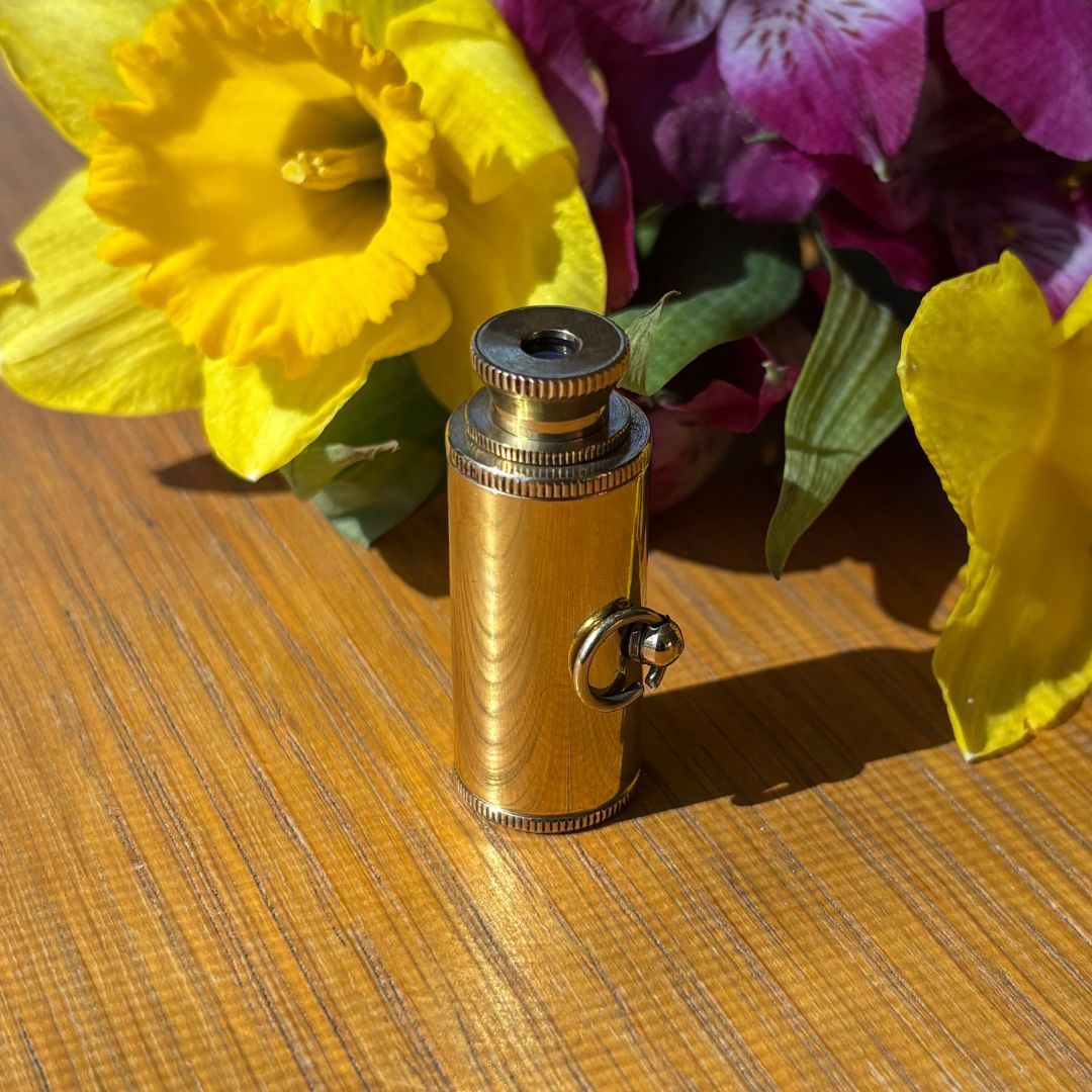 Brass Spyglass - Miniature Telescope