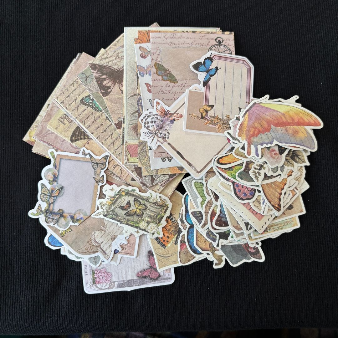 Butterfly Collage Kit - Oddment