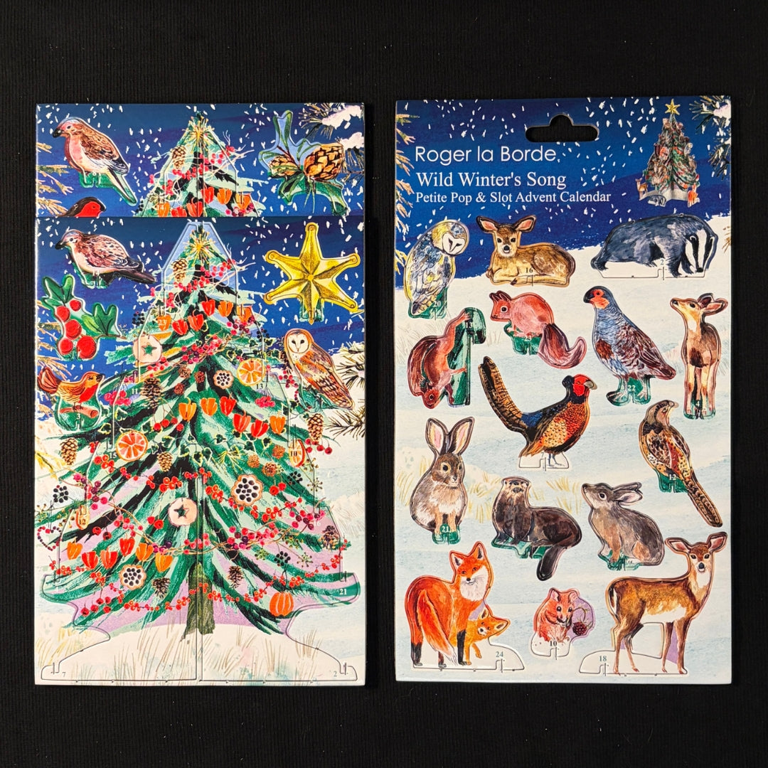 Wild Winter's Song Advent Calendar - 3D Festive Animal Holiday Countdown