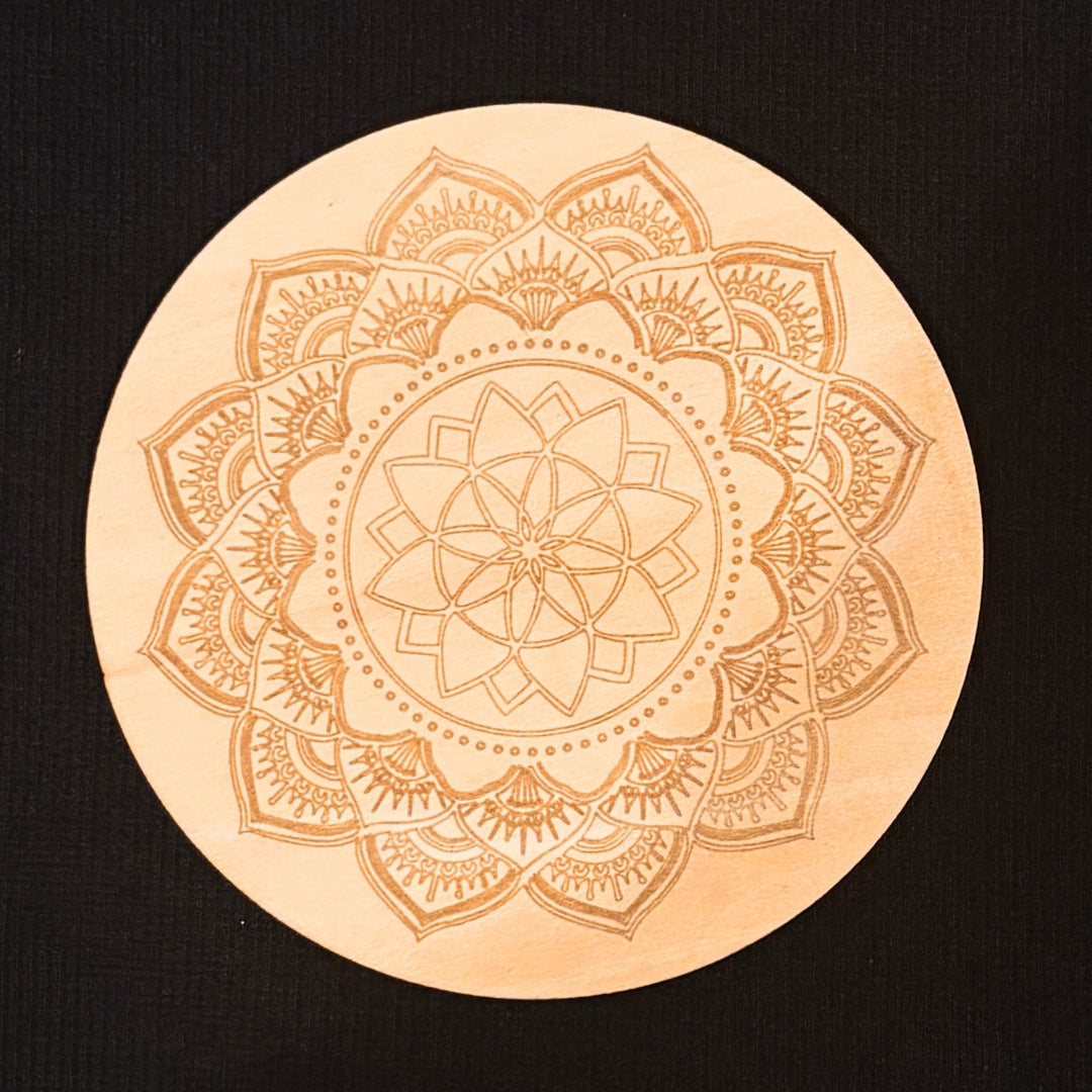 Powerful Geometry - Mandala-Style Crystal Grid